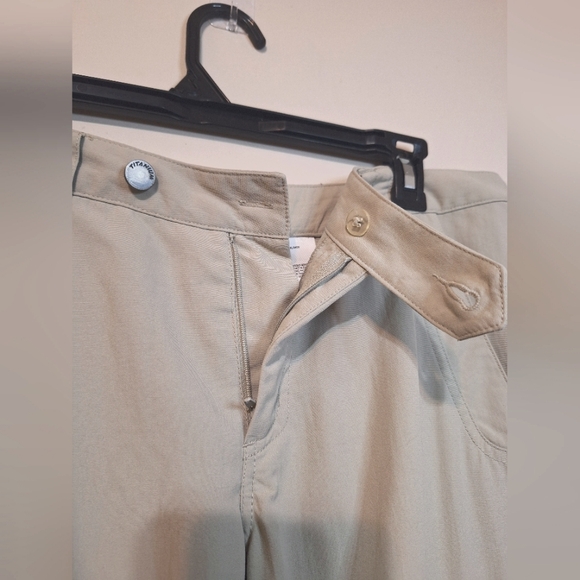 Columbia convertible titanium omni dry beige cargo pants size 10 long - Picture 5 of 10